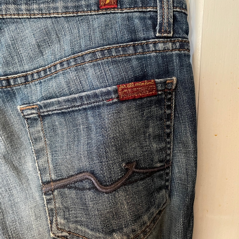 7 For All Mankind Bootcut High Rise Jeans - Picture 5 of 7
